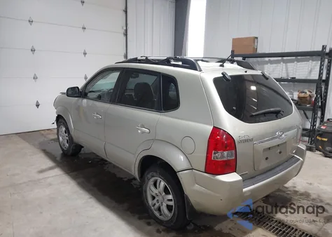 2007 Hyundai Tucson Limited/Se из США, поврежденный, VIN KM8JN72D97U688464